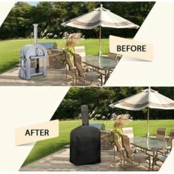 RHAFAYRE Housse De Four à Pizza, Housse De Pluie Pour Barbecue Pour Four à Pizza Résistant à L'eau Et à La Poussière, Pour Tous Les Temps Avantageux, Camping En Plein Air (68X63X160cm),dolaso 10 RHAFAYRE Housse De Four à Pizza, Housse De Pluie Pour Barbecue Pour Four à Pizza Résistant à L'eau Et à La Poussière, Pour Tous Les Temps Avantageux, Camping En Plein Air (68X63X160cm),dolaso -Jardin Calme Soldes Magasin 99624566 4